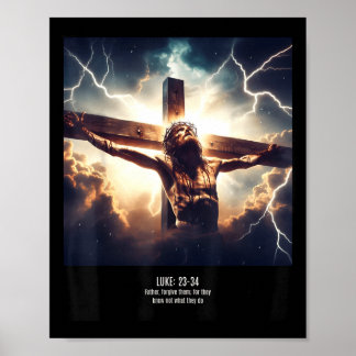 Póster Ellos perdonan no saben qué
