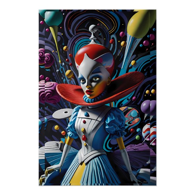 Póster Ellos reinaron a Alice (Anverso)