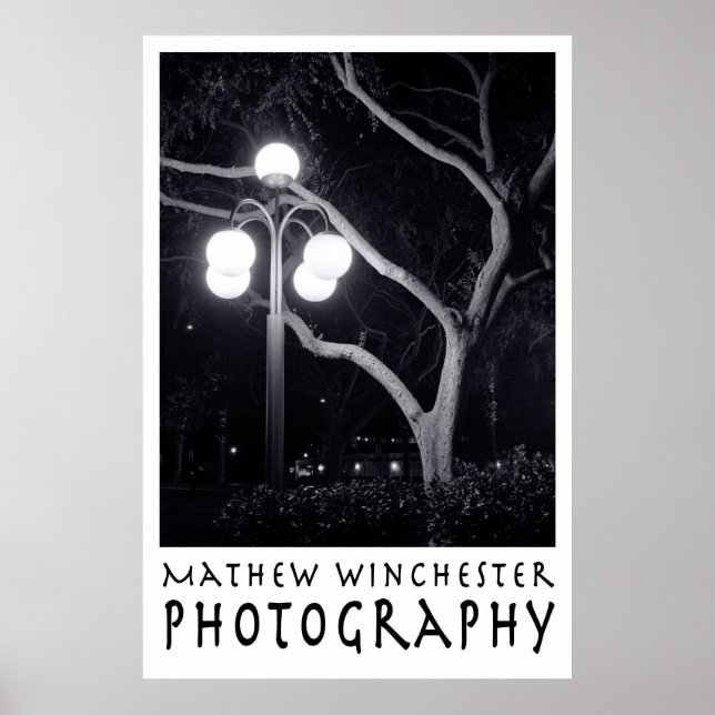 Póster Elm y Lamppost (Frente)