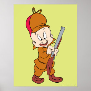 Póster ELMER FUDD™ listo para cazar