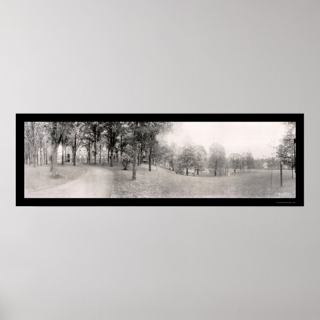 Póster Elmira College NY Foto 1909 (Frente)