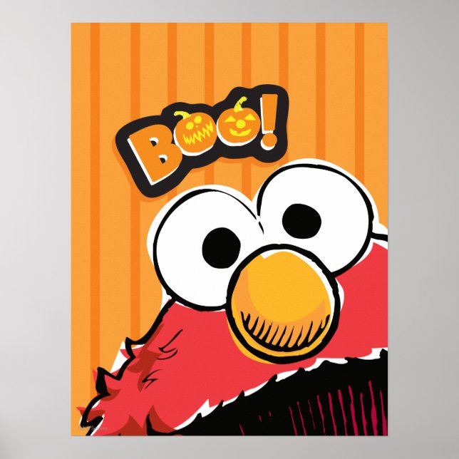 Póster Elmo - ¡Buu! (Frente)