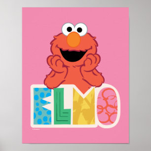 Póster Elmo Divertido & Divertido