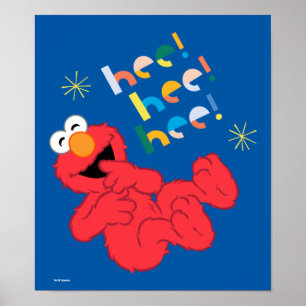 Póster Elmo ¡Ji! ¡Ji! ¡Ji!