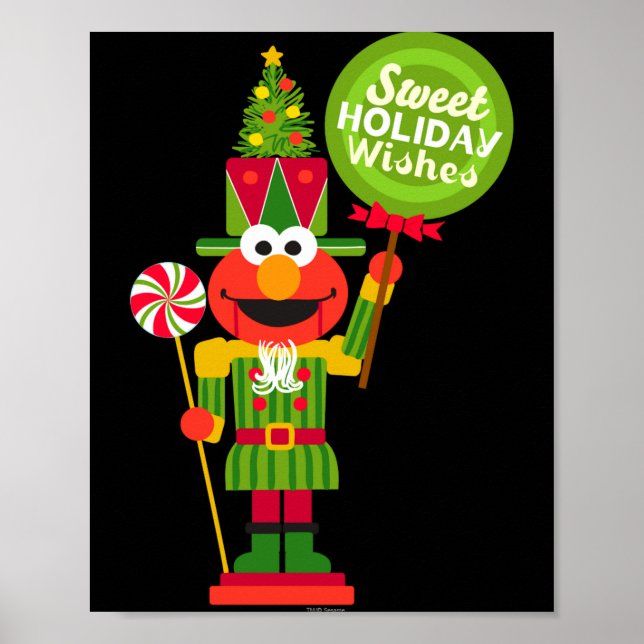 Póster Elmo Nutcracker  (Frente)