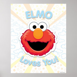 Póster Elmo te ama