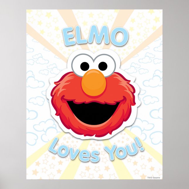 Póster Elmo te ama (Frente)
