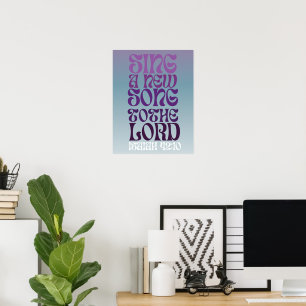 Póster Elogio/Culto/Jesús/Fe/Gráfico/Poster