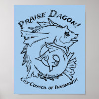 Elogio Dagon Innsmouth Lovecraft Fish Horror