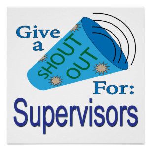 Póster Elogio para Supervisores