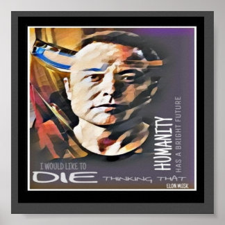 Póster Elon Musk