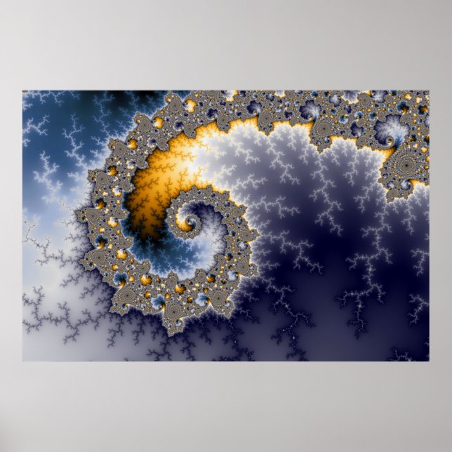 Póster Elp1 - Poster fractal (Frente)