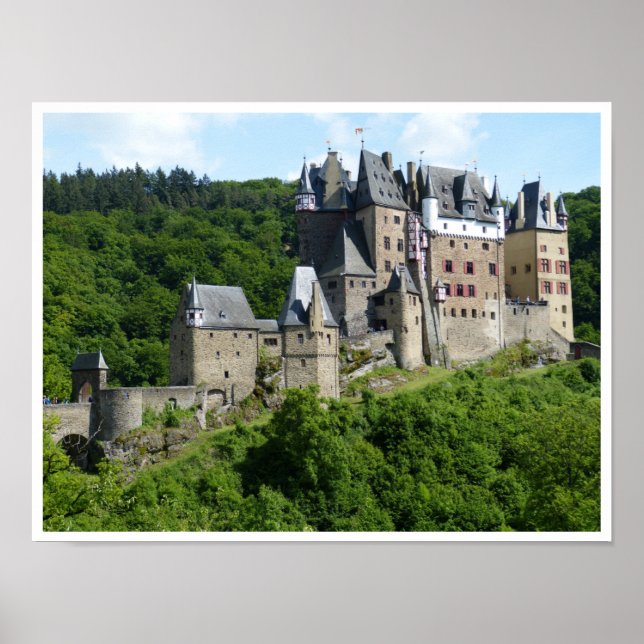 Póster Eltz Castle, Wierscheim, Germany (Frente)