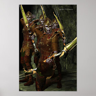 Póster Elves Archer Patrol