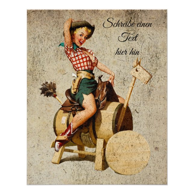 Póster Elvgren Pinup 1 (Anverso)