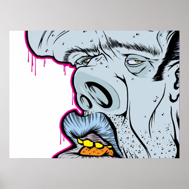 Póster Elvis Se Ha Ido Del Edificio (Frente)