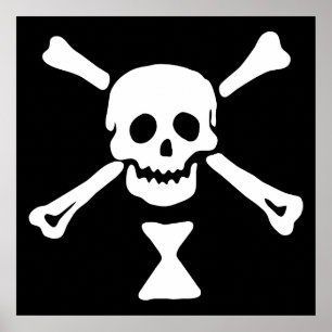 Póster Emanuel Wynne Pirate Flag Jolly Roger