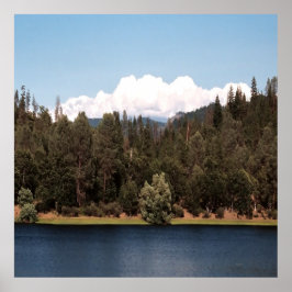 Póster Embalse de ala en primavera.........