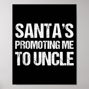Póster Embarazo de Navidad