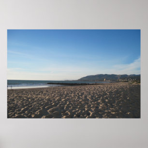 Póster Embarcadero de la roca en la playa de Ventura