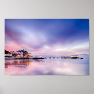 Póster Embarcadero famoso de Cromer en Norfolk Inglaterra