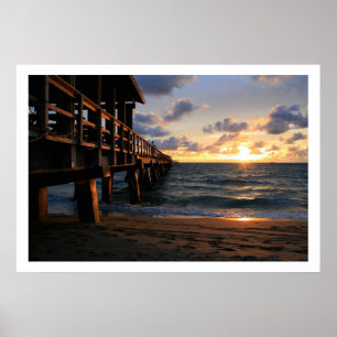 Póster Embarcadero II del Fort Lauderdale