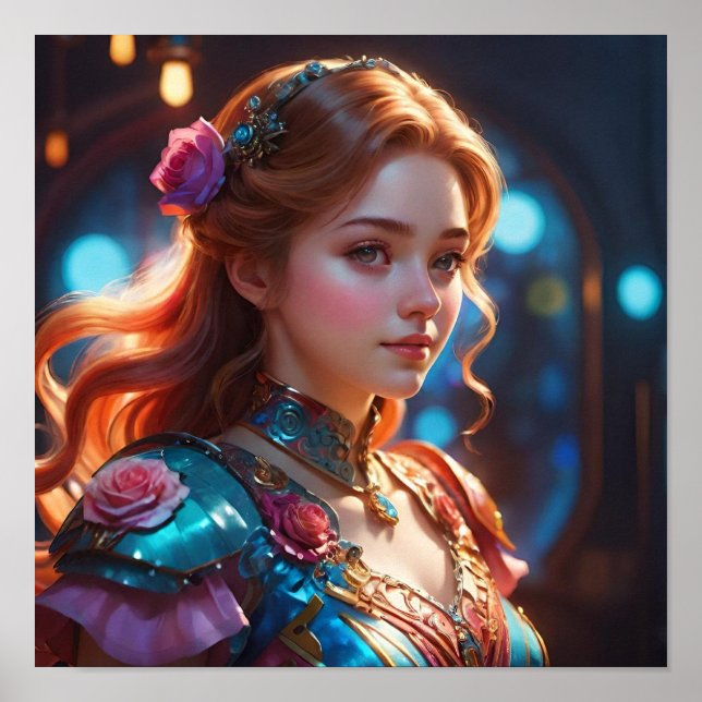 Póster Embelleces florales (Frente)