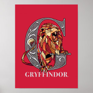 Póster Emblema cruzado GRYFFINDOR™