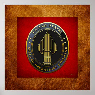 Póster Emblema de USSOCOM