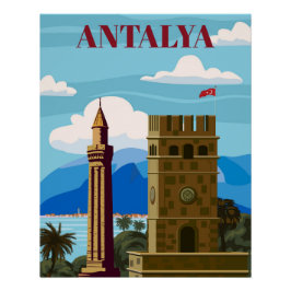 Poster emblemático de Antalya