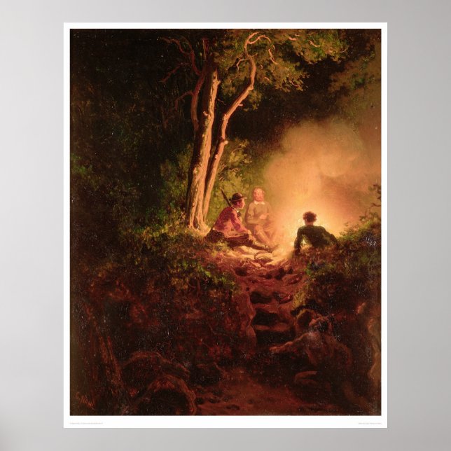 Póster Emboscada indio (1165B) (Frente)