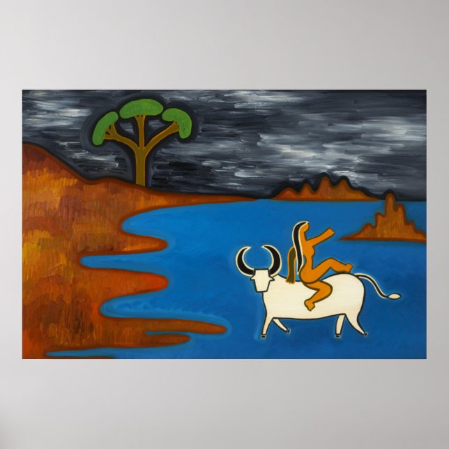 Póster Embraced By the Dark Dark Night (Frente)