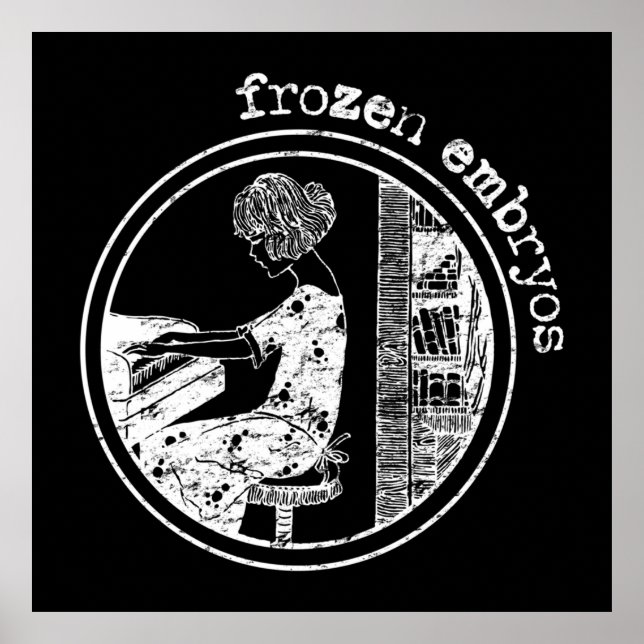 Póster Embriones congelados Mi llamada vida angustiada De (Frente)
