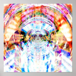 Póster Embudos 1,3 del fractal