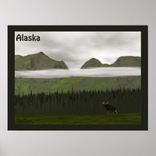 Póster Emerald Alaska