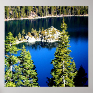 PÓSTER EMERALD BAY EN LAKE TAHOE