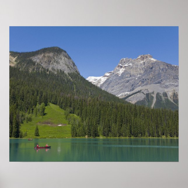 Póster Emerald Lake, Canadian Rockies, British (Frente)