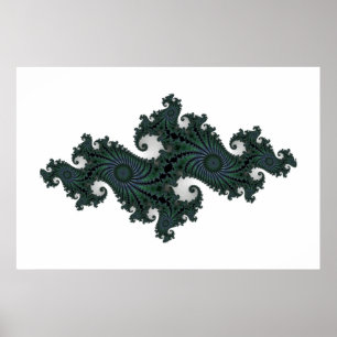 Póster Emerald Seahorse Julia Poster