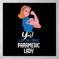 Emergencia de EMS Sí. Soy La Loca Dama Paramédica