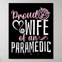 Emergencia Del SME Esposa Orgullosa De Un Paramédi