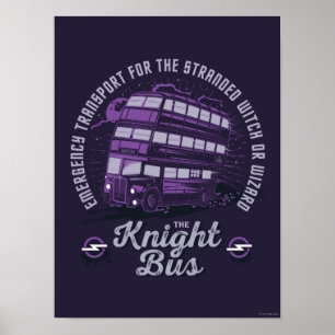 Póster Emergency Transport - The Knight Bus