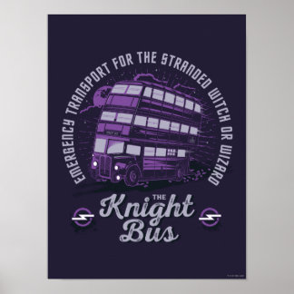 Póster Emergency Transport - The Knight Bus