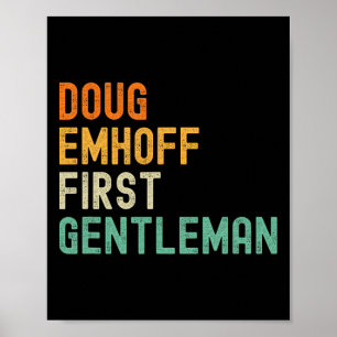 Póster Emhoff Como Primer Caballero Kamala Harris Husband