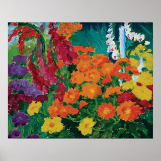 Póster Emil Nolde - Bella Artes del Jardín de Flores