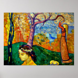 Póster Emile Bernard - Springtime