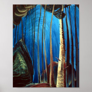 Póster Emily Carr - cielo azul