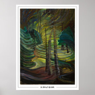 Póster Emily Carr Zedign Art Poster #184
