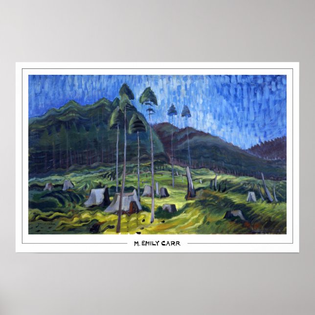 Póster Emily Carr Zedign Art Poster #3 (Frente)