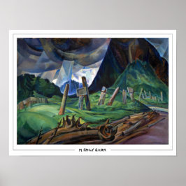 Póster Emily Carr Zedign Art Poster #329