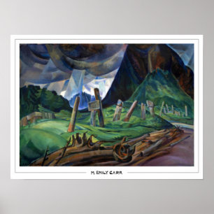Póster Emily Carr Zedign Art Poster #329